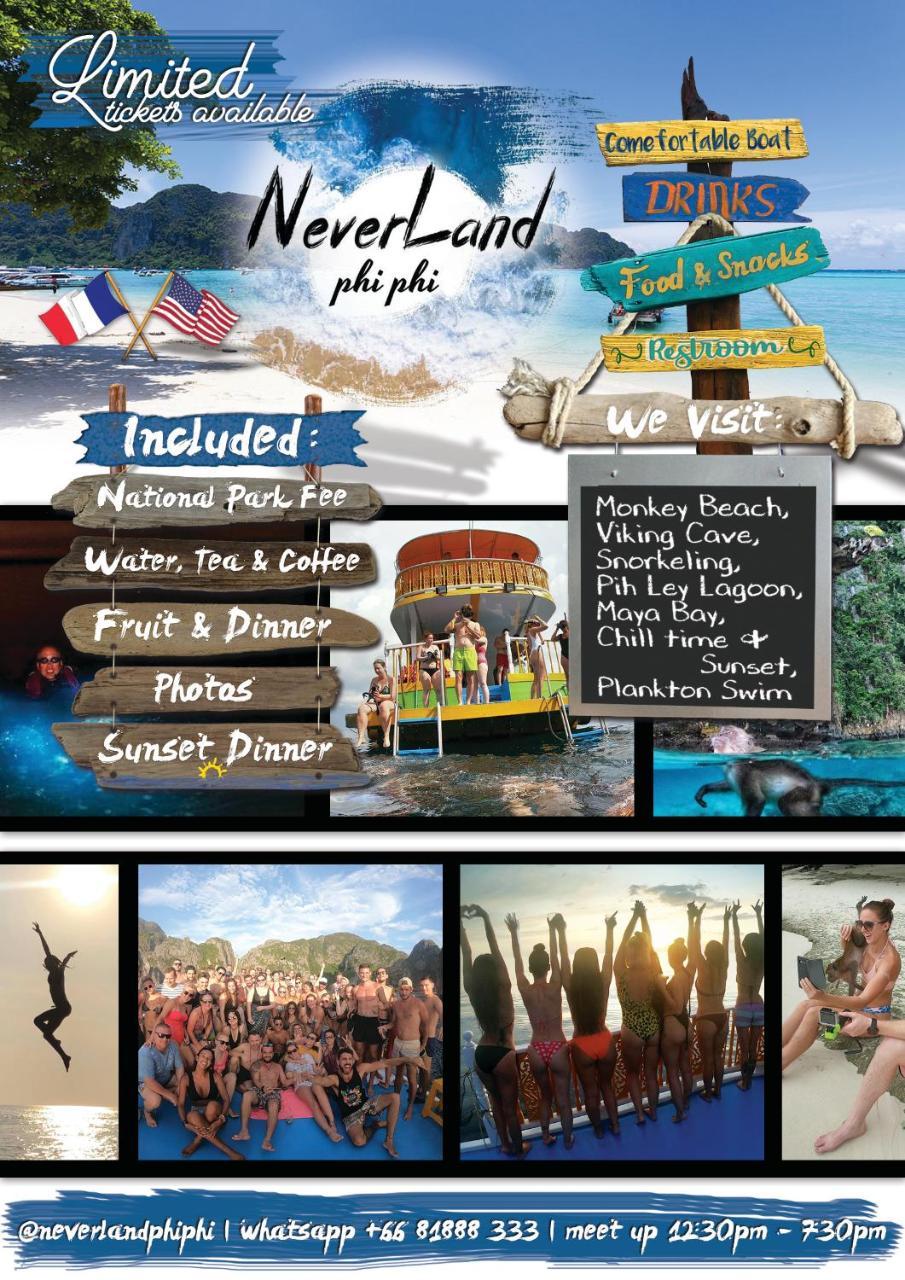 Neverland Dorm Phi Phi Don Esterno foto